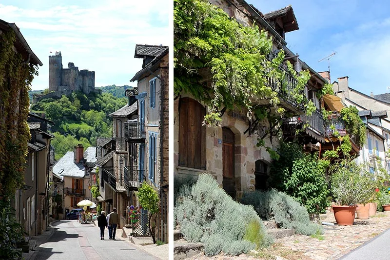Najac, village médiéval perché en Aveyron