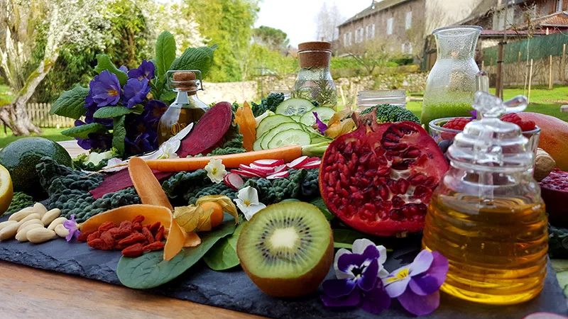 repas enfants ou rapas végétarien en Aveyron