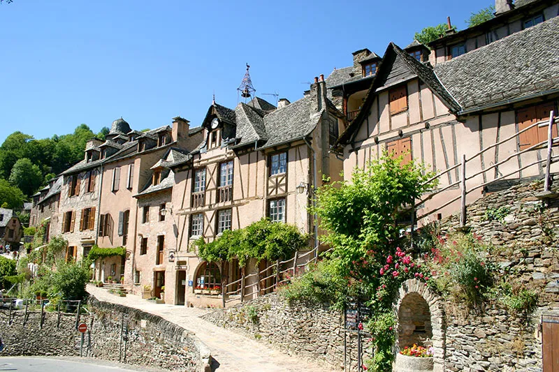 Conques patrimoine mondial de l'UNESCO en Aveyron